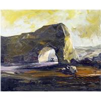 丝路风光 油画10F