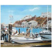 有游艇的港边 15F