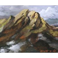 玉山顶峰(台湾人寿郭副总经理收藏)(已售出)