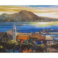 淡水暮色20F(佳能企业收藏)(已售出)