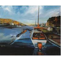 淡江边上的艇踪30F(日本东洋语言学校收藏)